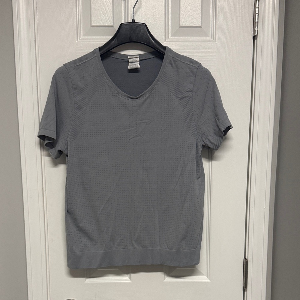 Athleta Charcoal Short Sleeve Women's Tee